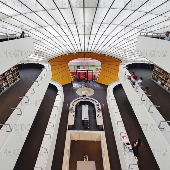 Philologische Bibliothek der Freien Universität Berlin, auch Berlin Brain genannt weil das Gebäude