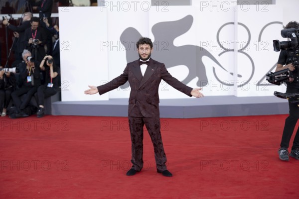 Venice, Italy - 3 September 2025: Vincenzo Nemolato during the red carpet of - Duse - during the