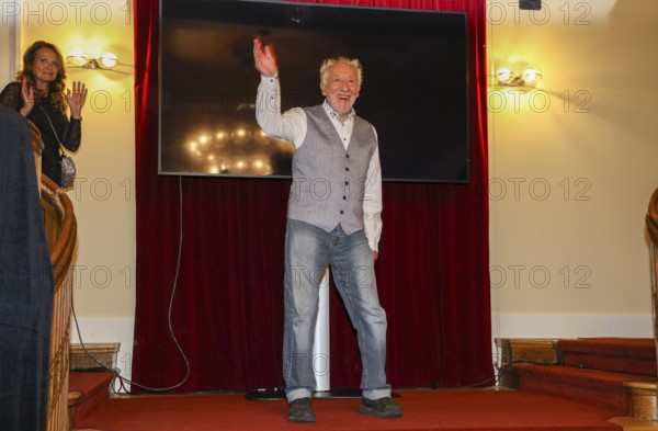 Dieter Hallervorden at the premiere of the play 'Der eingebildet Kranke' and Dieter Hallervorden's