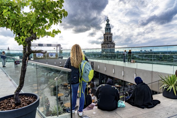 The Forum Groningen, public cultural and educational centre on the Nieuwe Markt, in the old town,