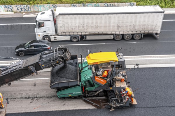 Rehabilitation of the A52 motorway near Essen, an 8 km long section between the Essen-Kettwig