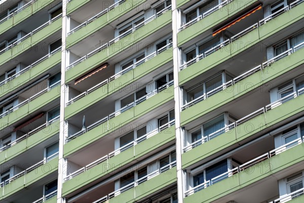 Residential tower block, in Essen-Steele, tallest residential building in the city, over 130 flats