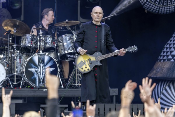 Billy Corgan, singer, guitarist, The Smashing Pumpkins, rock band, USA, The Aghori Tour 2025, open