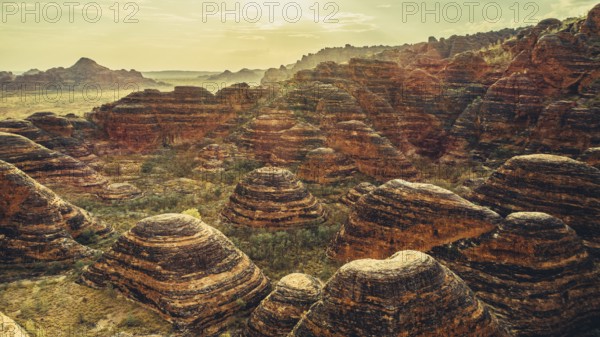 Bungle Bungle Range, Outback, hiking in Australia in high heat, Western Australia, Australia