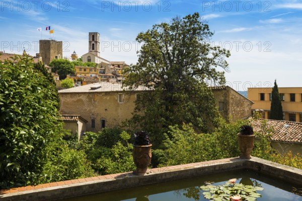 Panorama Old Town, Grasse, Alpes Maritimes, Provence Alpes Cote d'Azur, French Riviera, South of