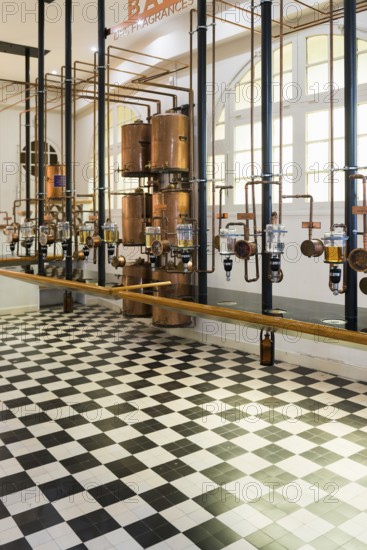 Interior view, Perfumery Molinard, Perfume manufacturer, Grasse, Alpes Maritimes, Provence Alpes