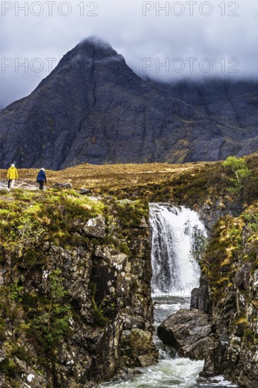 Fairy Pools and Waterfalls, Glen Brittle, Black Cuillin, Isle of Skye, Scotland, UK