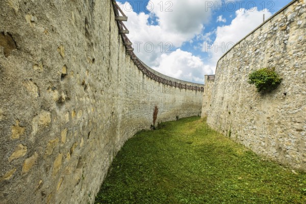 Moat of the first and second line of defence of Trencín Castle, Capital of Culture 2026, Trencín,