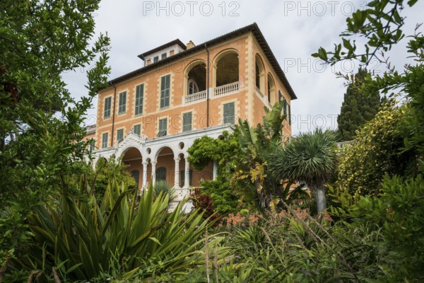 Botanical Garden, Giardino Hanbury, La Mortola, near Ventimiglia, Riviera dei Fiori, Liguria, Italy