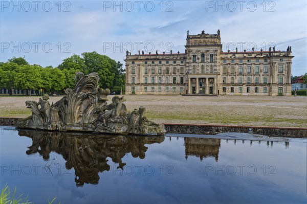 Ludwigslust Palace, built in the Baroque period and characterised by Classicism, with the palace