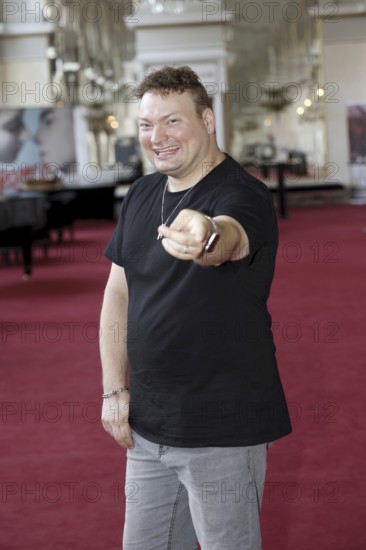 Christian Jährig, winner of the 21st season of Deutschland sucht den Superstar at the show -
