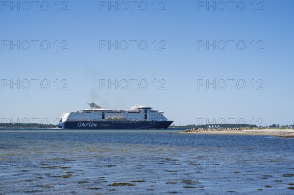 Ferry Color Line, Color Magic, Laboe, Baltic resort, Fjord, Baltic Sea, North Frisia,