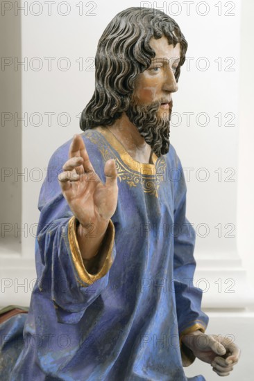 Figure of Christ, detail of the palm donkey, around 1490, St John's parish church, Biberacher Str.