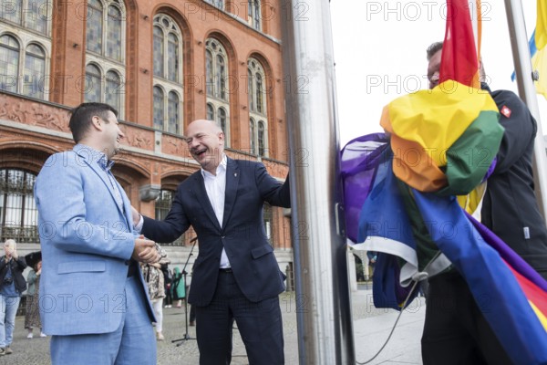 Kai Wegner (Governing Mayor of Berlin) and Florian Winkler-Schwarz, Managing Director of the