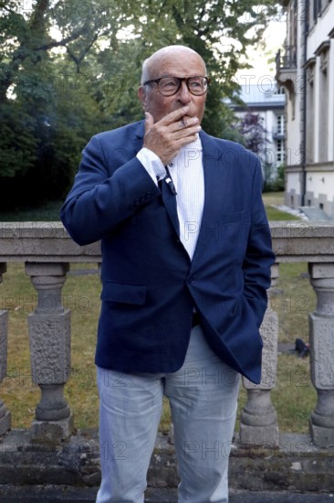 Volker Schlöndorff at the Cocktail Prolongé for the Semi-Final Round of Judging of the