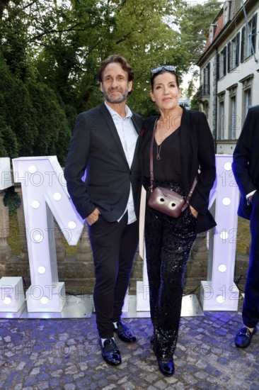 Falk Willy Wild and Katy Karrenbauer at the Cocktail Prolongé for the Semi-Final Round of Judging