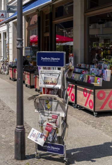 Book and newspaper shop, Brandenburger Straße, Potsdam, Brandenburg, Germany