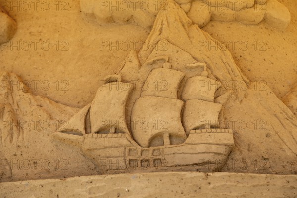 Detail, Sinbad the Sailor by Tsagaan Munk Erdene and Uuganaa Enkhtaivan from Mongolia, Sandwelt,