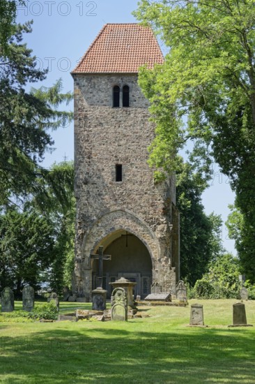 The Protestant Reformed parish church of St. Johann in the centre of Lemgo. Lemgo, North