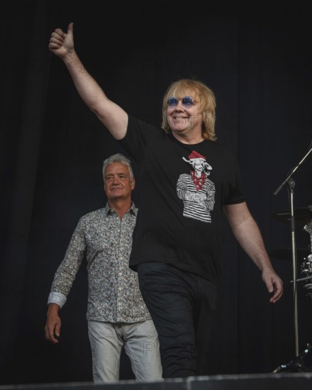 Tobias Künzel, singer of the band Die Prinzen at the Berliner Rundfunk 91.4 Open Air in the Berlin