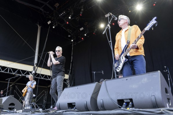 The Undertones, punk rock band, Northern Ireland, open air at the Citadel Music Festival, 04.07