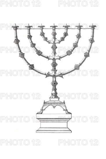 Religious artefacts, Seven-armed candlestick from Essen Minster, Episcopal Church of the Diocese of
