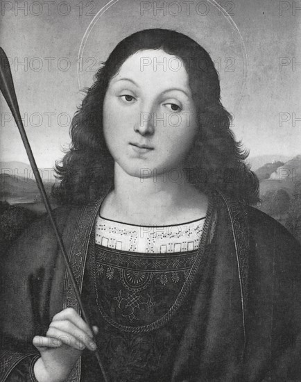 St Sebastian, 1503, Sebastian or Sebastiano in Italian (died around 288 in Rome) was a Roman