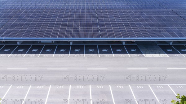 Largest charging park in the world at Merklingen Swabian Alb railway station. Symbolic photo. 259