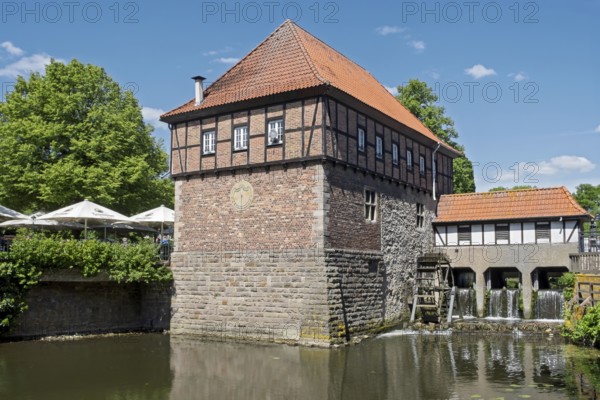 Borgmühle in Lüdinghausen, Münsterland, North Rhine-Westphalia, Germany