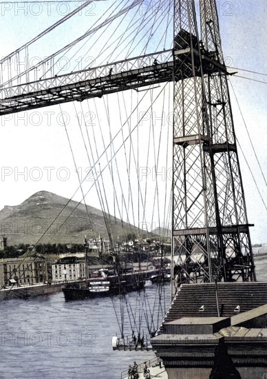 The Vizcaya Bridge, Puente de Portugalete, known in Spain mainly as the Puente Colgante, or