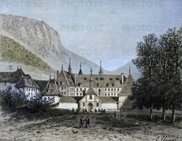 Grande Chartreuse is the main monastery of the Carthusian Order, located in the Chartreuse