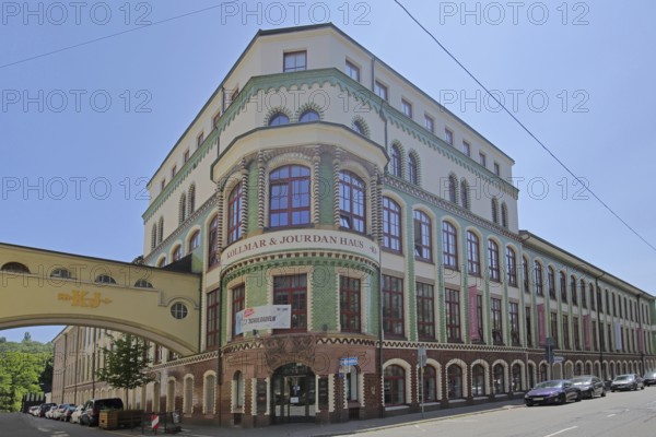 Kollmar & Jourdan House built in 1910, Technical Museum, Art Nouveau, Pforzheim, Northern Black