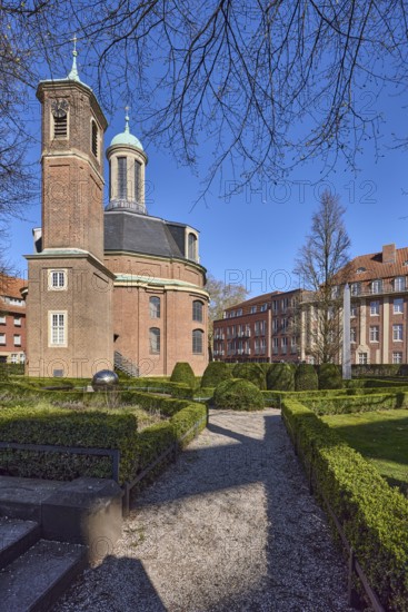 Clemenskirche, church, Baroque architectural style, architect Johann Conrad Schlaun, gardens,