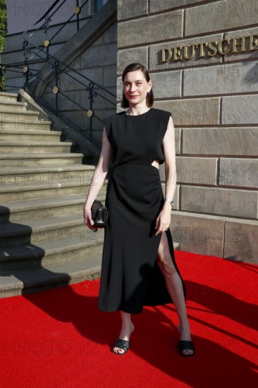 Christiane Paul arriving for Charles Gounod's Roméo et Juliette after William Shakespeare at the