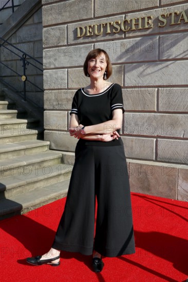 Elisabeth Sobotka (Artistic Director of the Staatsoper Unter den Linden) arriving for Charles
