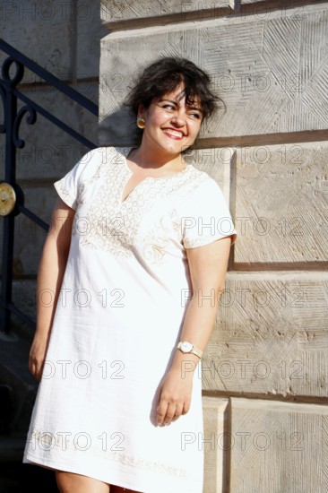 Sara Fazilat arriving for Charles Gounod's Roméo et Juliette after William Shakespeare at the
