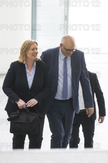 Bärbel Bas (SPD, Federal Minister of Labour and Social Affairs) and Andreas Bovenschulte (SPD,