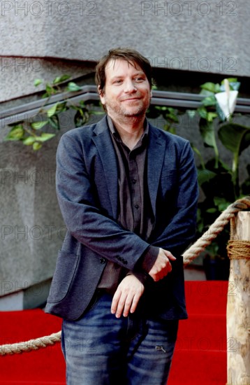Director Gareth Edwards at the German premiere of Jurassic World at the Zoo Palast in Berlin on 18