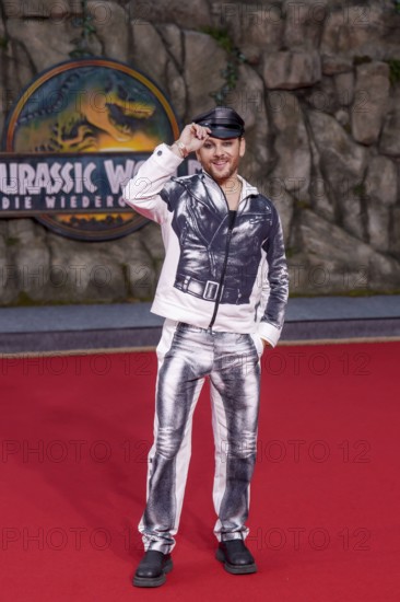 Ricardo Simonetti at the German premiere of the adventure film Jurassic World, the rebirth at