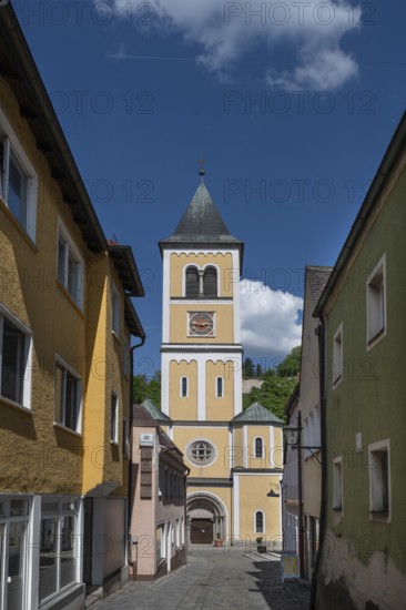 Church of St Vitus, destroyed around 1630, rebuilt between 1661 and 1665, Burglengenfeld, Upper