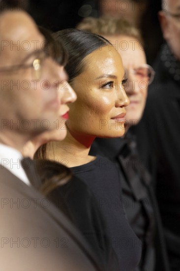 Cannes, France - 16.5.2024: Kelly McNamara, Bono on the red carpet during the 78th Cannes