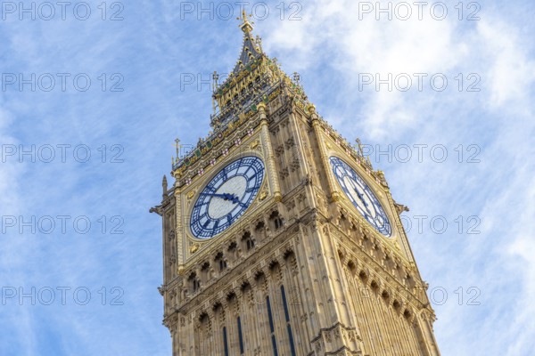 Elizabeth tower, palace of westminster, houses of parliament, clock tower, london, england, united