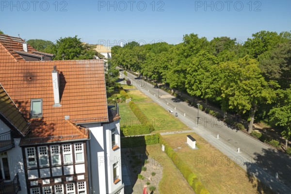 Ostseeallee, traffic-calmed area, Baltic seaside resort, Kühlungsborn, Rostock district,