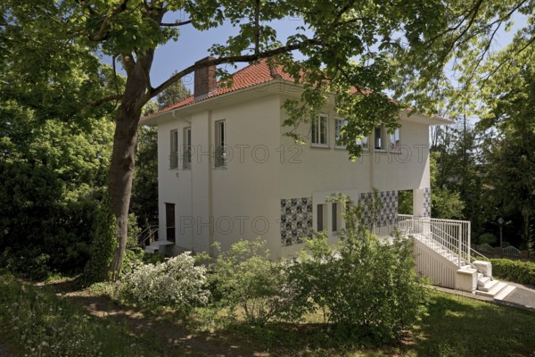 Olbrich House by Joseph Maria Olbrich, Mathildenhöhe artists' colony, UNESCO World Heritage Site,