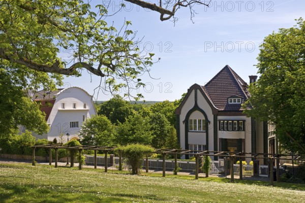 Large Glückert House and Behrens House, Mathildenhöhe Artists' Colony, UNESCO World Heritage Site,
