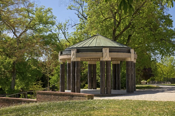 Swan Temple, also known as Albin Müller Pavilion, Ceramic Pavilion, Mathildenhöhe, UNESCO World