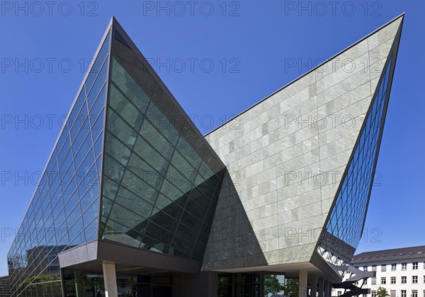 South-east side of the Darmstadtium Congress Centre in the centre of Darmstadt, Hesse, Germany