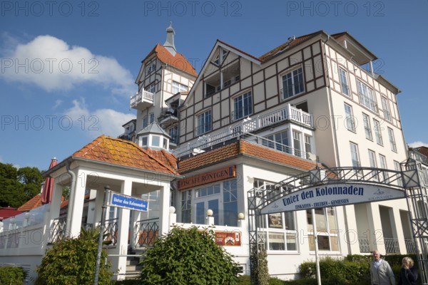 Holiday flat Meeresblick, street Unter den Kolonnaden, Kühlungsborn, district of Rostock,