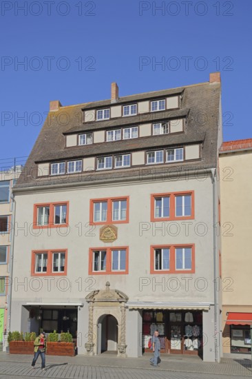 Historic Pfeiffersches Haus, Rathausplatz, Zerbster Straße, Dessau, Dessau-Roßlau, Saxony-Anhalt,