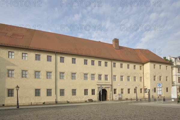 UNESCO Luther House, home of Martin Luther built in 1503, Augusteum, Luther city Wittenberg,